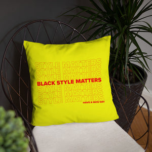 Style Matters Pillow